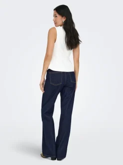 ONLJUICY Hohe Taille Weiter Beinschnitt Jeans