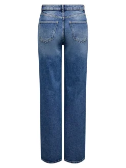 ONLJUICY Hohe Taille Weiter Beinschnitt Jeans