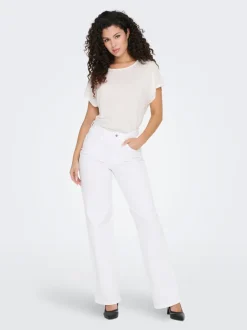 ONLJUICY Hohe Taille Weiter Beinschnitt Jeans