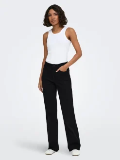 ONLJUICY Hohe Taille Weiter Beinschnitt Jeans