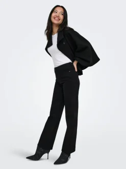 ONLJUICY Hohe Taille Weiter Beinschnitt Jeans