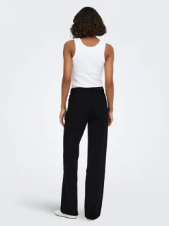 ONLJUICY Hohe Taille Weiter Beinschnitt Jeans