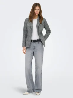 ONLJUICY Hohe Taille Weiter Beinschnitt Jeans
