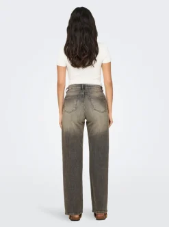 ONLJUICY Hohe Taille Weiter Beinschnitt Jeans