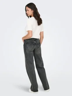 ONLJUICY Niedrige Taille Weiter Beinschnitt Jeans