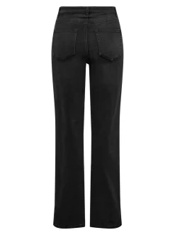 ONLJUICY-WAUW Hohe Taille Weiter Beinschnitt Jeans