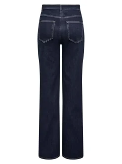 ONLJUICY-WAUW Hohe Taille Weiter Beinschnitt Jeans