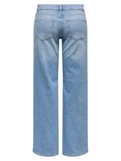 ONLJULLES Niedrige Taille Weiter Beinschnitt Jeans