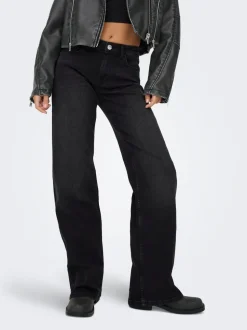 ONLJULLES Niedrige Taille Weiter Beinschnitt Jeans
