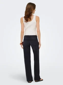 ONLJULLES Sehr niedrige Taille Weiter Beinschnitt Jeans