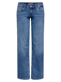 ONLJULLES Sehr niedrige Taille Weiter Beinschnitt Jeans