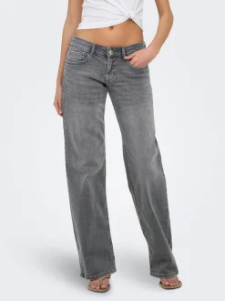 ONLJULLES Sehr niedrige Taille Weiter Beinschnitt Jeans