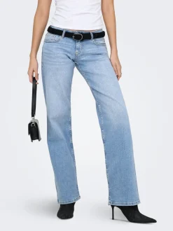 ONLJULLES Sehr niedrige Taille Weiter Beinschnitt Jeans