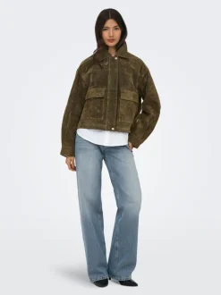 ONLKAIA Jacke aus Wildleder