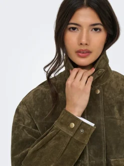 ONLKAIA Jacke aus Wildleder