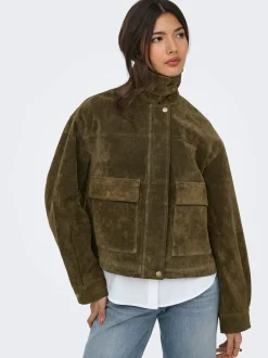 ONLKAIA Jacke aus Wildleder
