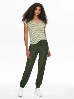 ONLKELDA-EMERY Normal geschnitten Hose mit weitem Beinschnitt