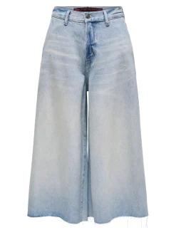 ONLLA Hohe Taille Weiter Beinschnitt Lang Jeans