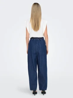 ONLLERIN Hohe Taille Ballon Schnitt Jeans