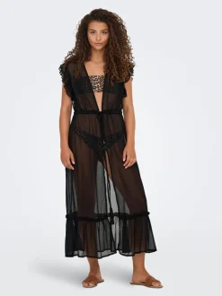 ONLLILJA Langes Strandkleid