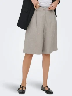 ONLLINDA Hohe Taille Locker geschnitten Bermuda Shorts