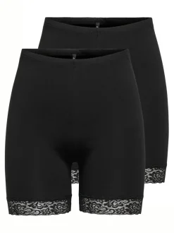 ONLLIVE 2-pack Slim Fit Körperbetonte Shorts