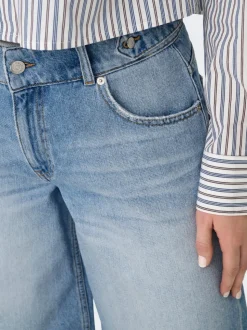 ONLLORAN Mittlere Taille Bermuda Jeans-Shorts