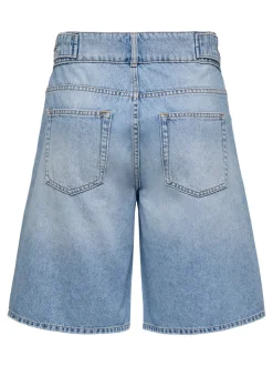 ONLLORAN Mittlere Taille Bermuda Jeans-Shorts