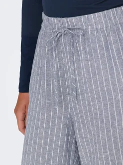 ONLLUDO Locker geschnitten Leinen Hose