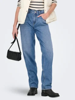 ONLLUMI Mittlere Taille Hohe Taille Jeans