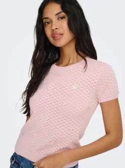 ONLLUNA Gestricktes T-Shirt