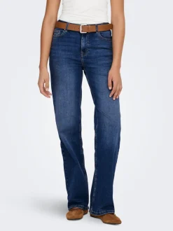 ONLLUNA Hohe Taille Weiter Beinschnitt Jeans