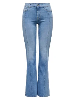 ONLLUSH Mittlere Taille Retro-Fit, ausgestellt Jeans