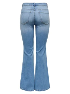 ONLLUSH Mittlere Taille Retro-Fit, ausgestellt Jeans