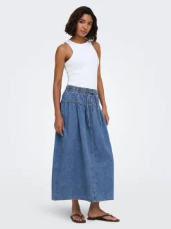 ONLLYRA Jeansrock Langer Rock