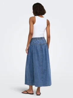 ONLLYRA Jeansrock Langer Rock