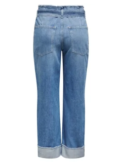 ONLMADDIE Hohe Taille Weiter Beinschnitt Jeans