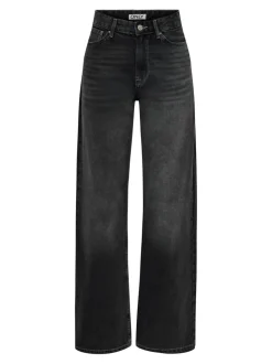 ONLMADDIE-O Hohe Taille Weiter Beinschnitt Jeans