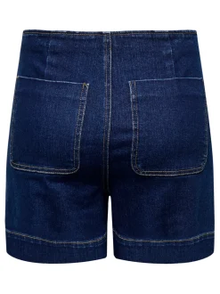 ONLMADELINE Hohe Taille Normal geschnitten Jeans-Shorts