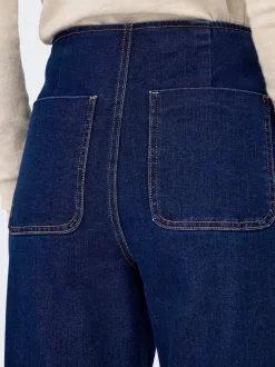 ONLMADELINE Hohe Taille Weiter Beinschnitt Jeans