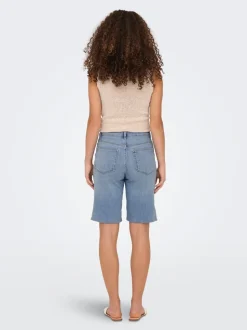 ONLMADISON Hohe Taille Normal geschnitten Jeans-Shorts