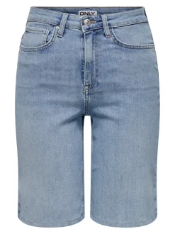 ONLMADISON Hohe Taille Normal geschnitten Jeans-Shorts