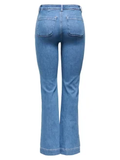 ONLMADISON Hohe Taille Flared Jeans