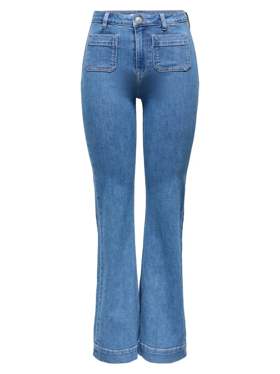 ONLMADISON Hohe Taille Flared Jeans