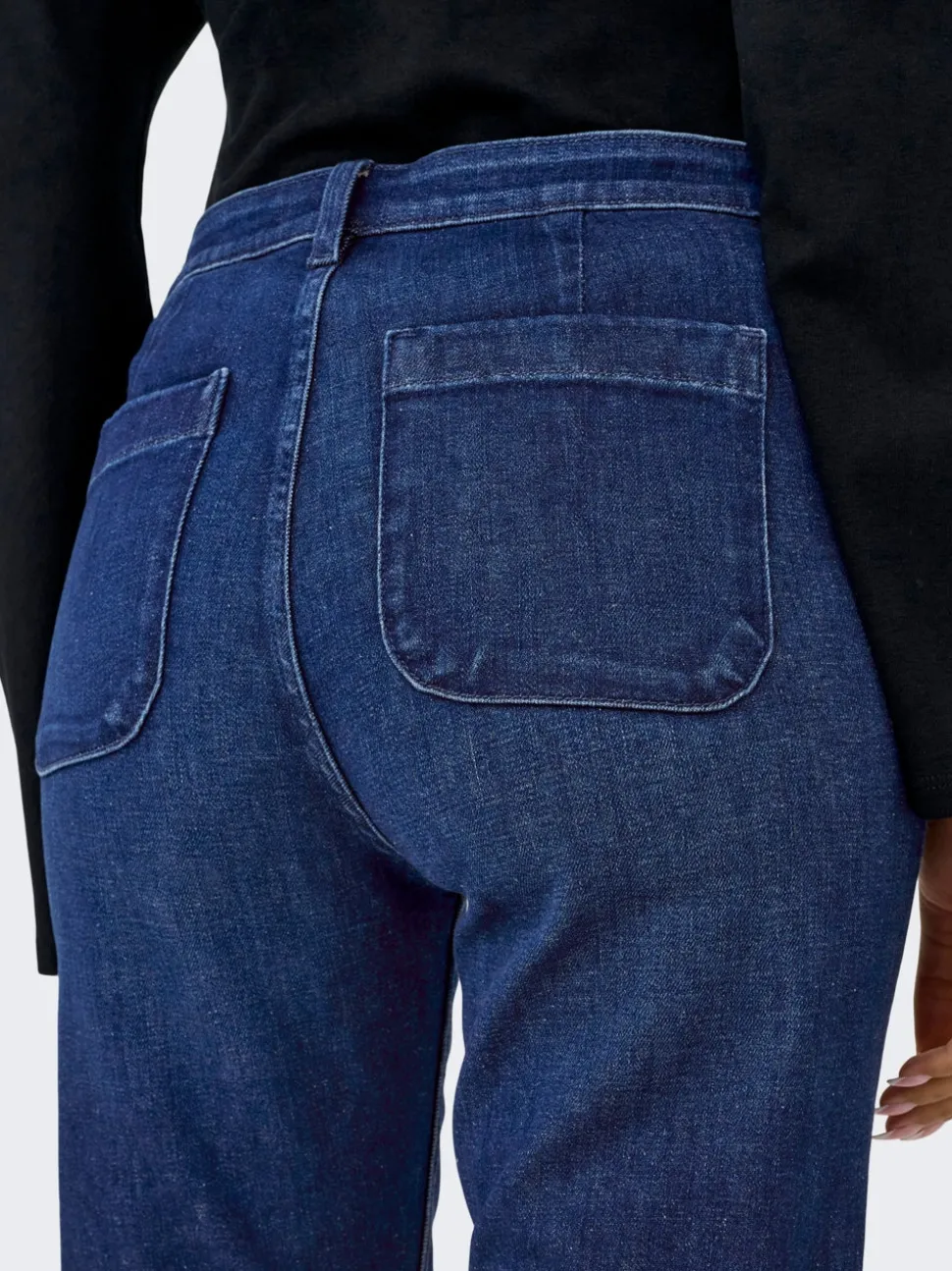 ONLMADISON Hohe Taille Flared Jeans