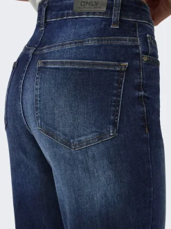 ONLMADISON Hohe Taille Weiter Beinschnitt Jeans