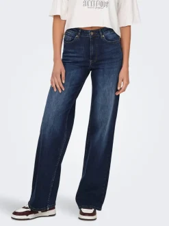 ONLMADISON Hohe Taille Weiter Beinschnitt Jeans