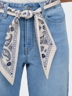 ONLMADISON Hohe Taille Weiter Beinschnitt Jeans
