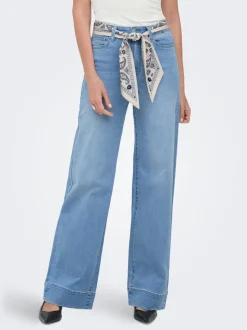 ONLMADISON Hohe Taille Weiter Beinschnitt Jeans