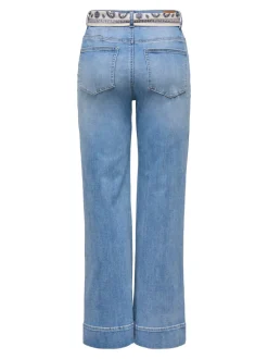 ONLMADISON Hohe Taille Weiter Beinschnitt Jeans